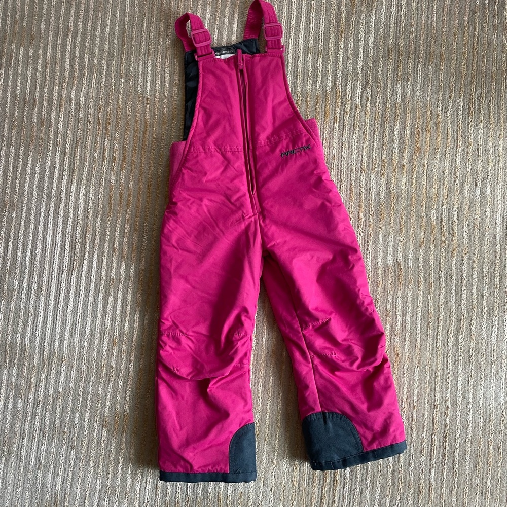 Arctix Toddler Girl Snow Pants 4T, Pink